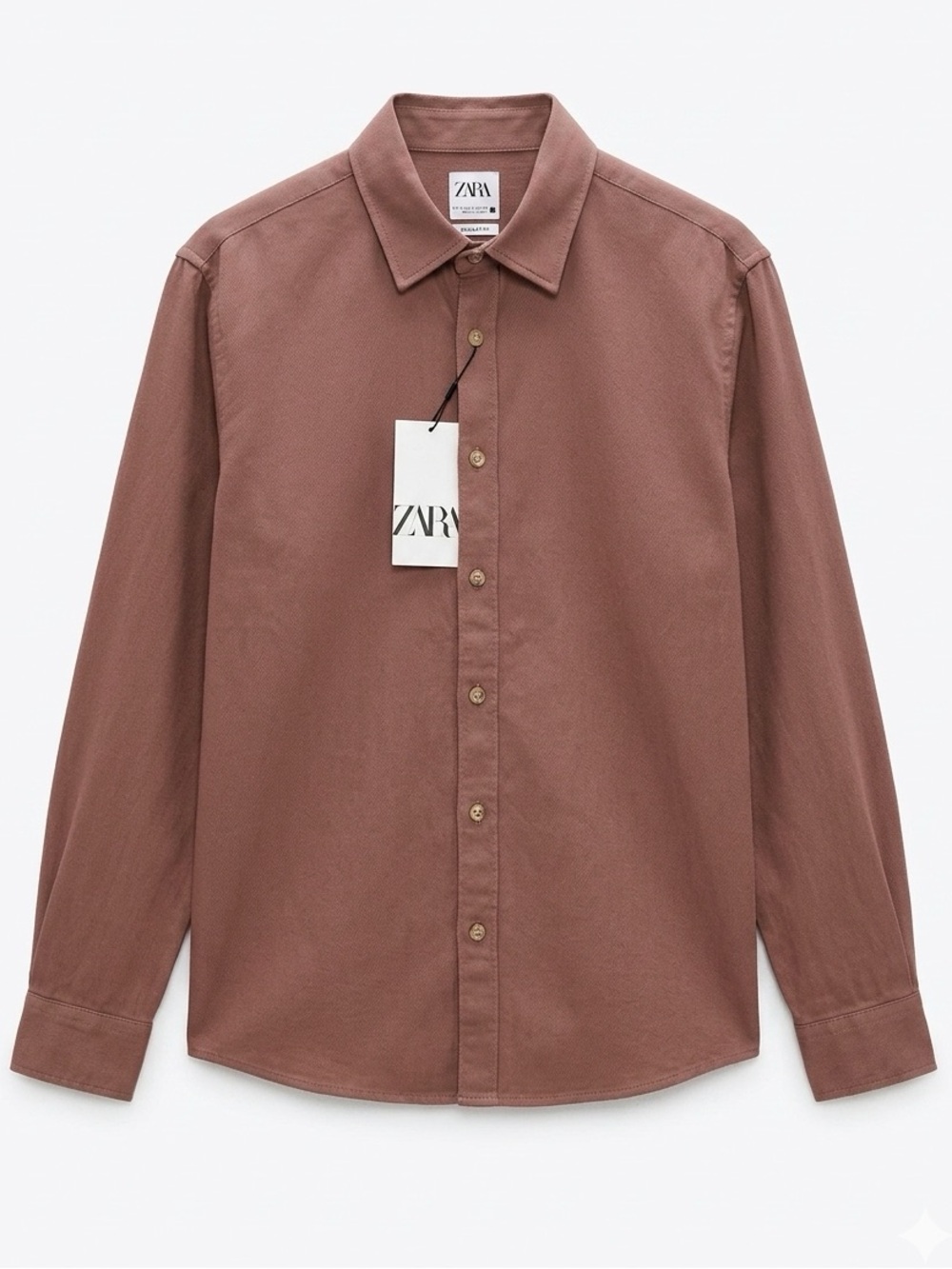 Zara || NWT || Unisex Mauve Button Down Shacket